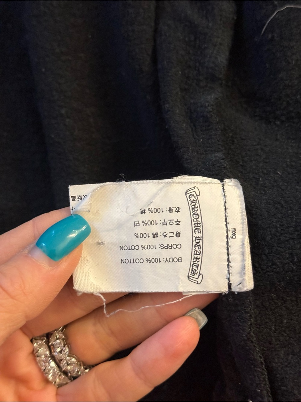 Chrome Hearts Vertical Zip Up Hoodie - Picture 3 of 6